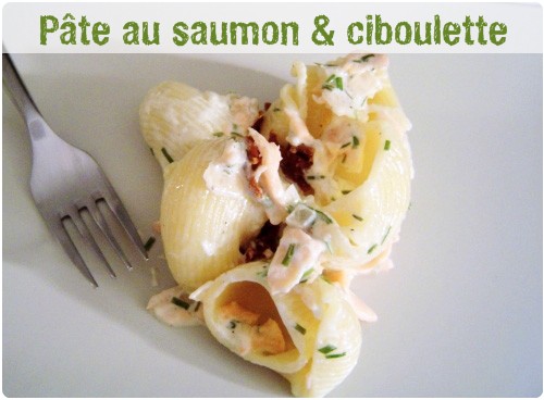 pate-saumon Pâtes au saumon