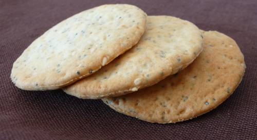 Buffet : Crackers aux sésames et pavots