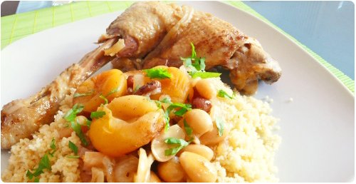tajine-poulet-abricot31 Tajine de poulet aux épices, abricot et raisins secs