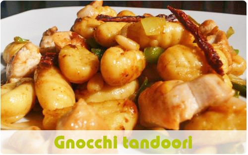 gnocchi-tandoori31 Gnocchi tandoori aux dés de poulet et tomates séchés…