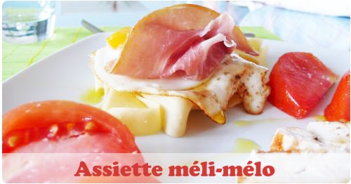 melimelo31 Bouchées de poulet panées à l’amande, tagliatelle de lasagne, jambon cru…