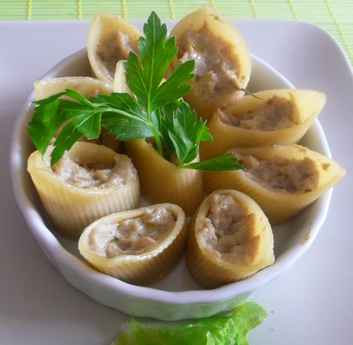 pate-farcie-champignon2 Pâtes farcies au champignons, chèvre frais et romarin