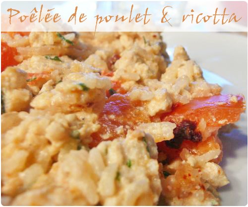 poelee-poulet-ricotta31 Poêlée de poulet à la ricotta et ciboulette