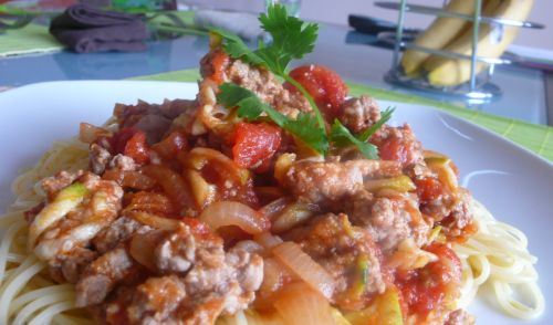 spaghetti-marocaine2 Spaghetti à la marocaine