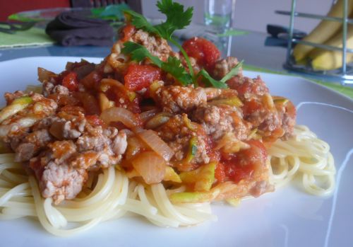 spaghetti-marocaine3 Spaghetti à la marocaine