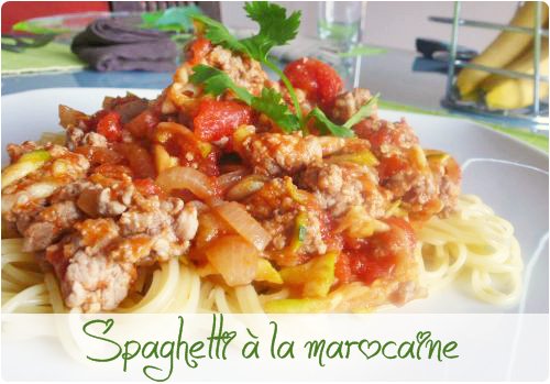 spaghetti-marocaine31 Spaghetti à la marocaine