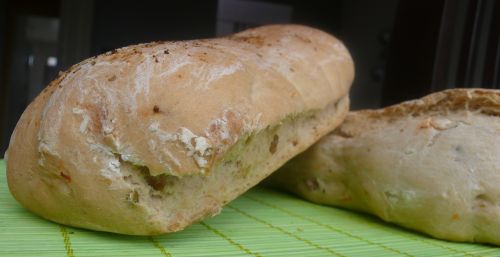 foccacia3 Fougasse aux olives et tomates séchées