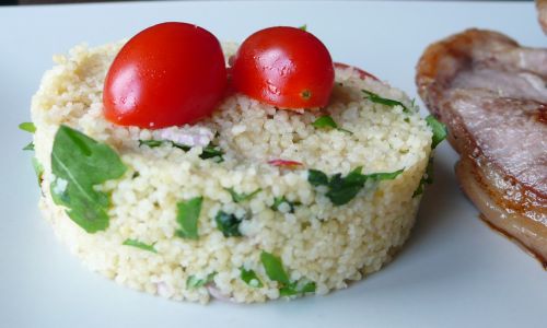 taboule-roquette2 Taboulé de roquette et ses côtes dagneau grillées