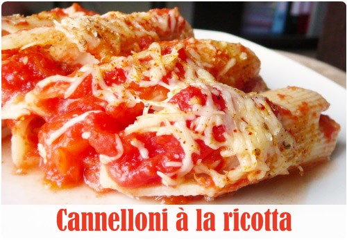 canneloni-ricotta1 Mini cannelloni farci à la ricotta