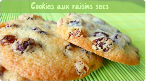 cookie-raisin01 Cookies aux raisins secs