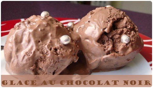 glace-chocolat21 Délicieuse glace au chocolat noir