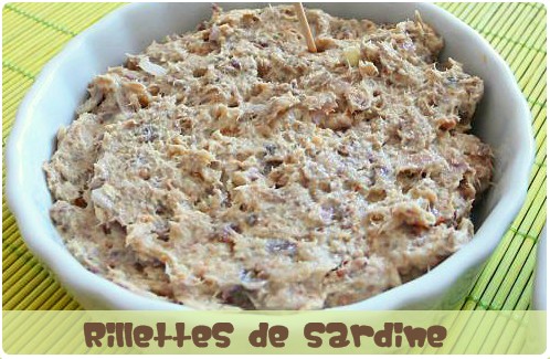 rilette-sardine Rillettes de sardine