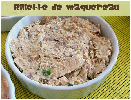 rillette-maquereau Rillettes de maquereau à la moutarde à lancienne