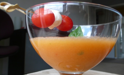 soupe-melon2 Soupe de melon glacée
