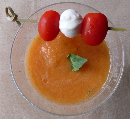 soupe-melon3 Soupe de melon glacée