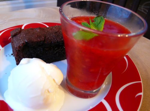 brownie-fondant2 Brownie fondant aux noix