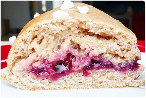 chausson-brioche-fraise-myrtilles2 Chaussons briochés et fruités