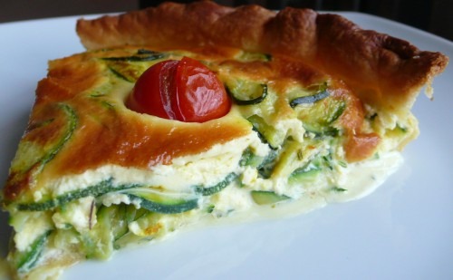 quiche-indienne2 Clafoutis de courgettes à lindienne
