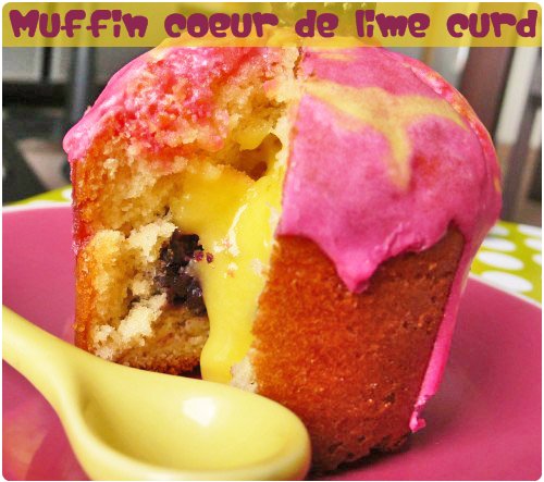 girlymuffin-ouvert Girly Muffin à la mûre et coeur de lime curd