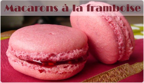 macaron-framboise Trilogie de macarons : glacés mûres / framboises, lime curd ou confiture de framboise