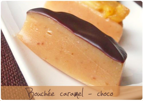 bouchee-caramel-chocolat Bouchées au caramel pour fondre de plaisir