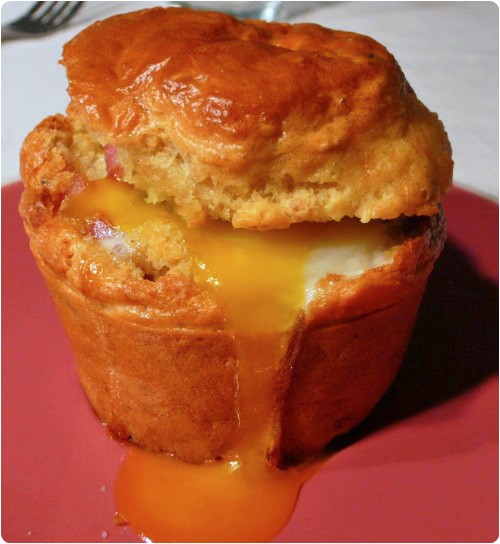 oeufcocotte-muffin3 Oeufs cocottes en muffin champignons et lardons