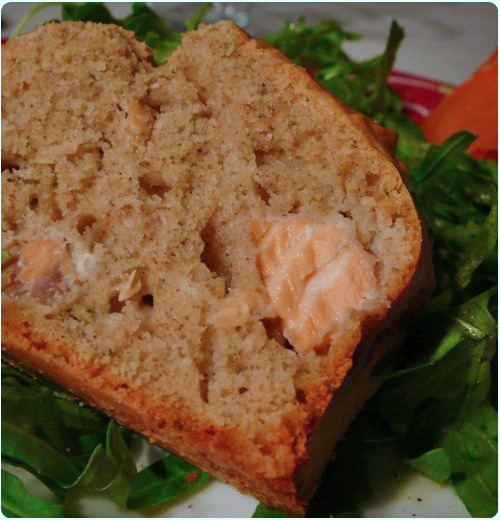 cake-saumon Cake au saumon frais