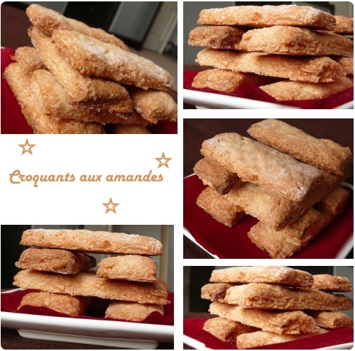 croquant-amande Croquants aux amandes