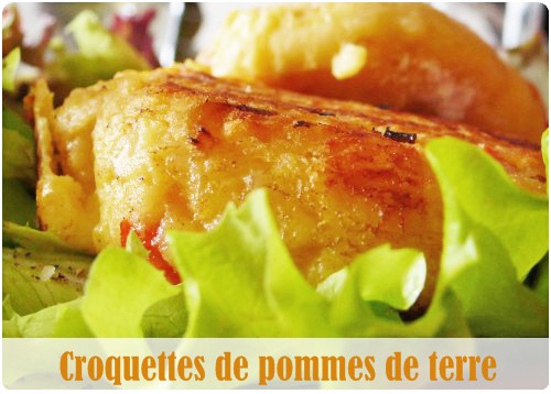 croquette-pdt Croquettes de pommes de terre à l’emmental