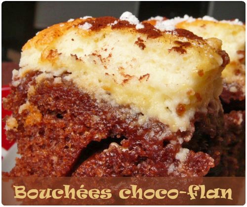 choco-flan4 Bouchées choco flan