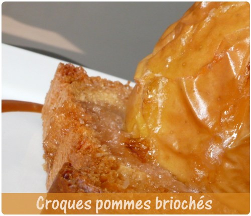 croque-pommes Croques pomme briochés