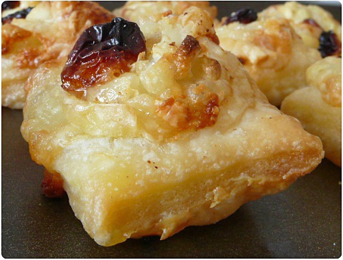 feuilletee-chevre-raisin Apéro #3 : Feuilletés au chèvre et raisin