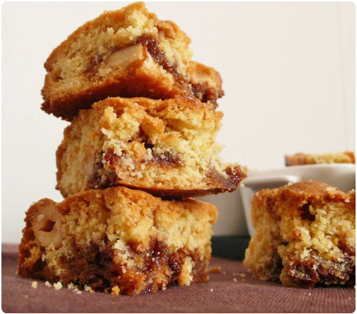 Fondant aux noix de cajou et Carambar