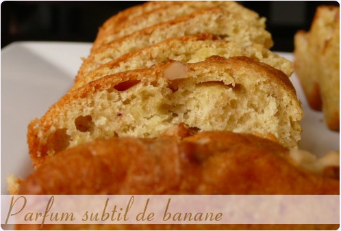 Gâteau de bananes et noix