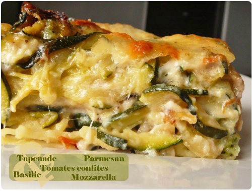 lasagne-courgette2 Lasagnes aux courgettes, notes italiennes