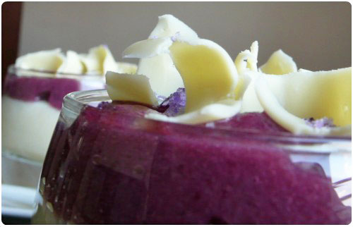 semoule-vanille-compote3 Verrines de semoule vanillée et compote multifruits