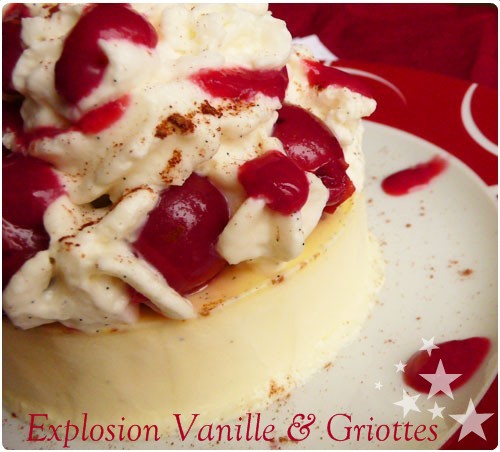 explosion-vanille-griotte Explosion vanille & griotte (entremet)