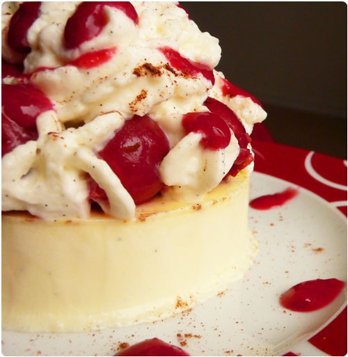 explosion-vanille-griotte2 Explosion vanille & griotte (entremet)