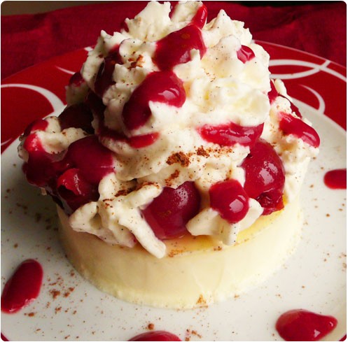 explosion-vanille-griotte3 Explosion vanille & griotte (entremet)