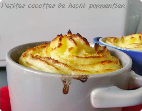 hachi-parmentier3 Hachi parmentier en mini cocottes