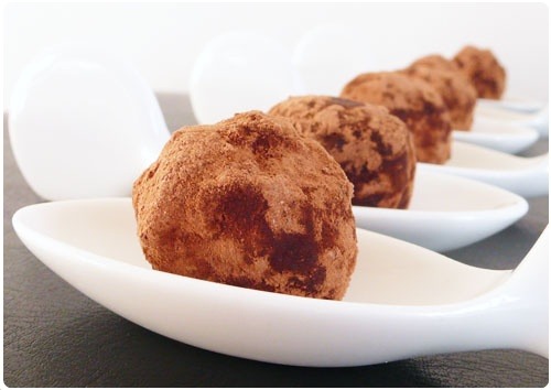 truffe-pain-epice-orange-cacao Truffes de pain dépice à la noisette, écorces dorange confites et cacao