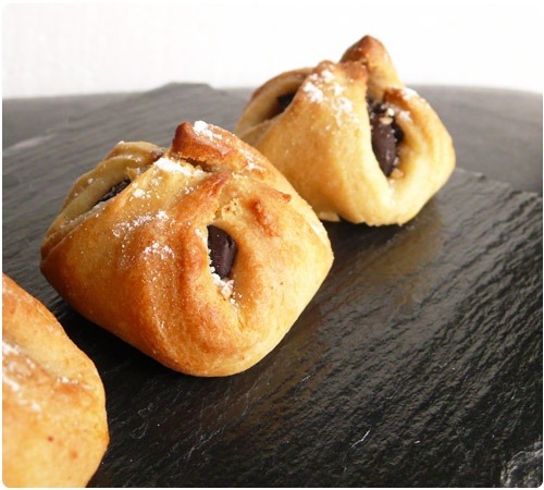 Baluchons briochés au chocolat