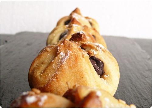 Baluchons briochés au chocolat