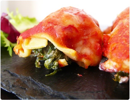cannelloni-ricotta-epinard Cannelloni à la ricotta et épinard