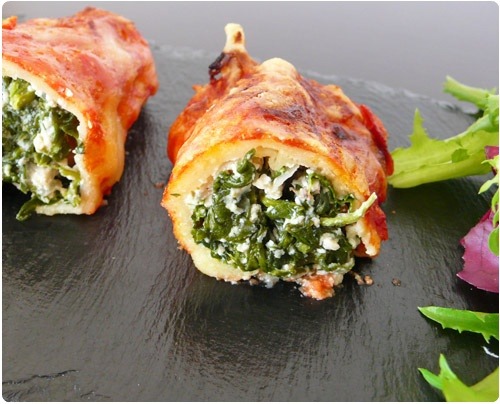 cannelloni-ricotta-epinard3 Cannelloni à la ricotta et épinard